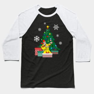 Dick Tracy Around The Christmas Tree Baseball T-Shirt